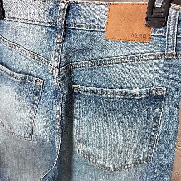 Aeropostale High-Rise 90’s Straight Relaxed Jean Size 4 - Picture 6 of 16
